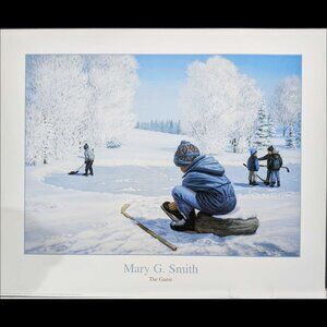 The Game by Mary Smith Art Print 16 x 20 inches